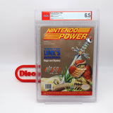 NINTENDO POWER ISSUE #50 - THE LEGEND OF ZELDA LINK'S AWAKINING - PSA GRADED 6.5