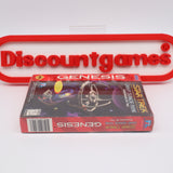 STAR TREK: DEEP SPACE NINE 9 - NEW & Factory Sealed with Authentic V-Overlap Seam! (Sega Genesis)