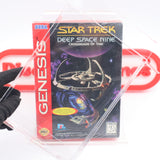 STAR TREK: DEEP SPACE NINE 9 - NEW & Factory Sealed with Authentic V-Overlap Seam! (Sega Genesis)