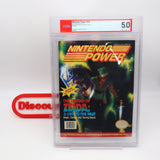 NINTENDO POWER ISSUE #34 - THE LEGEND OF ZELDA: A LINK TO THE PAST COVER - PSA GRADED 5.0