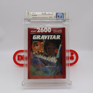 GRAVITAR - WATA GRADED 9.2 A! NEW & Factory Sealed! (Atari 2600)