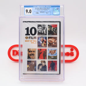 10 FILM BEST OF '80s VOL. 1 - CGC GRADED 9.0 A+! NEW & Factory Sealed! (DVD)