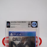 CALL OF DUTY: MODERN WARFARE - WATA GRADED 9.8 A++! NEW & Factory Sealed! (PS4 PlayStation 4)