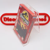 JURASSIC PARK (THE ORIGINAL!) NEW & Factory Sealed with Authentic V-Overlap Seam! (Sega Genesis)