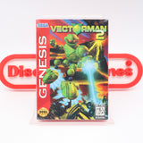VECTORMAN 2 II - NEW & Factory Sealed with Authentic V-Overlap Seam! (Sega Genesis)