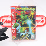 VECTORMAN 2 II - NEW & Factory Sealed with Authentic V-Overlap Seam! (Sega Genesis)
