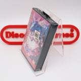 DISNEY'S ALADDIN - CLAMSHELL / EARLY PRODUCTION! NEW & Factory Sealed with Authentic V-Overlap Seam! (Sega Genesis)