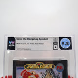 SONIC THE HEDGEHOG SPINBALL - WATA GRADED 9.8 A! NEW & Factory Sealed! (Sega Genesis/Mega Drive)