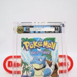 POKEMON: WATER BLAST! IGS GRADED 8.5 BOX & 9.0 SEAL! NEW & Factory Sealed with Authentic V-Overlap Seam! (VHS)