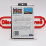 GANGSTER TOWN: THE MEGA CARTRIDGE - NEW & Factory Sealed with Authentic Tube Seam! (SMS / Sega Master System)