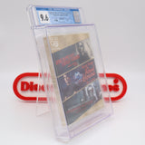 ESCAPE FROM NEW YORK / ROAD HOUSE / THE TERMINATOR - CGC GRADED 9.6 A+! NEW & Factory Sealed! (DVD)