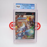 MEGA MAN X COLLECTION - CGC GRADED 9.8 A++! NEW & Factory Sealed! (PS2 PlayStation 2)