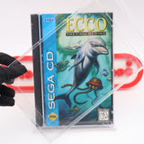 ECCO THE DOLPHIN 2 II: THE TIDES OF TIME - NEW & Factory Sealed with Authentic 3-Sided Seam! (Sega CD)