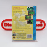 LINKS: THE CHALLENGE OF GOLF - NEW & Factory Sealed with Authentic LRB Seam! (Sega CD) WATA POP 0!