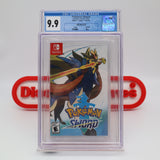 POKEMON SWORD - CGC GRADED 9.9 A++! NEW & Factory Sealed! (Nintendo Switch)