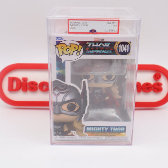 MARVEL'S MIGHTY THOR #1041 - PSA GRADED 8.5 NM-MT+ NEW Authentic & Factory Sealed! (Funko POP!)