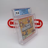 NEW SUPER MARIO BROS. 2 - CGC GRADED 9.8 A+ UNCIRCULATED! NEW & Factory Sealed! (Nintendo 3DS)