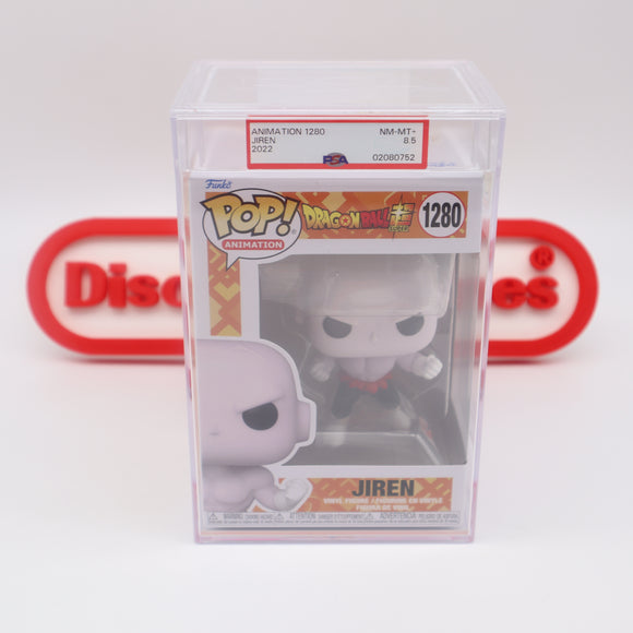 DRAGON BALL: JIREN #1280 - PSA GRADED 8.5 NM-MT+ NEW Authentic & Factory Sealed! (Funko POP!)