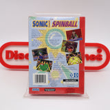 SONIC THE HEDGEHOG: SPINBALL - NEW & Factory Sealed with Authentic 3-Sided Seam! (Sega Genesis)