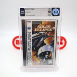 SOLAR ECLIPSE - WATA GRADED 9.0 A+! NEW & Factory Sealed! (Sega Saturn)