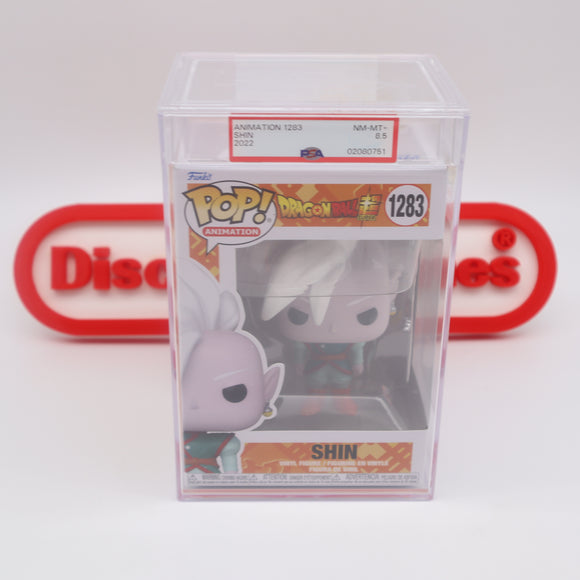 DRAGON BALL: SHIN #1283 - PSA GRADED 8.5 NM-MT+ NEW Authentic & Factory Sealed! (Funko POP!)