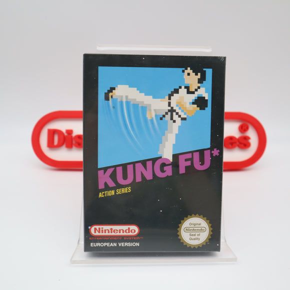 KUNG FU (European Version) - NEW & Factory Sealed with Authentic Seal! (NES Nintendo)