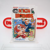 LITTLE NINJA BROTHERS - NEW & Factory Sealed with Authentic H-Seam! (NES Nintendo)