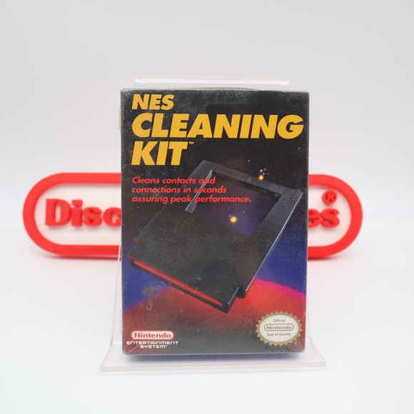 NES CLEANING KIT - NEW & Factory Sealed with Authentic H-Seam! (NES Nintendo)