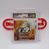 POKEMON SUN - UNCIRCULATED - VGA GRADED 85+ NM+ GOLD! NEW & Factory Sealed! (Nintendo 3DS)
