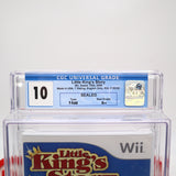 LITTLE KING'S STORY - PERFECT/HIGHEST GRADED CGC 10 A++! NEW & Factory Sealed! (Nintendo Wii)