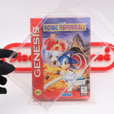SONIC THE HEDGEHOG: SPINBALL - NEW & Factory Sealed with Authentic 3-Sided Seam! (Sega Genesis)