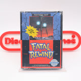 FATAL REWIND - NEW & Factory Sealed with Authentic V-Overlap Seam! (Sega Genesis)