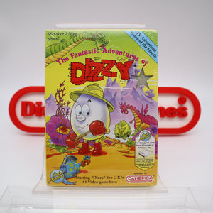 THE FANTASTIC ADVENTURES OF DIZZY - NEW & Factory Sealed with Authentic 3-Sided Seam! (NES Nintendo)