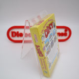 THE FANTASTIC ADVENTURES OF DIZZY - NEW & Factory Sealed with Authentic 3-Sided Seam! (NES Nintendo)