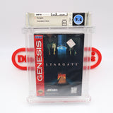STARGATE / STAR GATE - WATA GRADED 9.6 A+! NEW & Factory Sealed with Authentic V-Overlap Seam! (Sega Genesis)