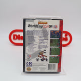 WORLD CUP USA '94 1994 SOCCER - NEW & Factory Sealed! (Sega Genesis)