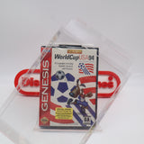 WORLD CUP USA '94 1994 SOCCER - NEW & Factory Sealed! (Sega Genesis)