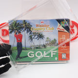 WAIALAE COUNTRY CLUB: TRUE GOLF CLASSICS - NEW & Factory Sealed with Authentic H-Overlap Seam! (N64 / NINTENDO 64)