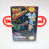 THE ADVENTURES OF RAD GRAVITY - NEW & Factory Sealed with Authentic H-Seam! (NES Nintendo)