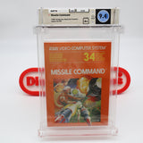 MISSILE COMMAND - ORANGE BOX - WATA GRADED 9.4 A+! NEW & Factory Sealed! (Atari 2600)