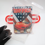 RACE AMERICA - DODGE VIPER COVER! NEW & Factory Sealed with Authentic H-Seam! (NES Nintendo)