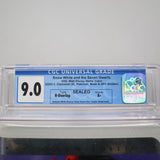DISNEY'S SNOW WHITE AND THE SEVEN DWARFS + BOOK INSIDE VARIANT! CGC GRADED 9.0 A+! NEW & Factory Sealed w/ H-Overlap Seam! (VHS)