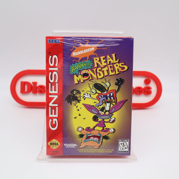 aaahh real monsters sega genesis NICKELODEON'S AAAHH!! REAL MONSTERS