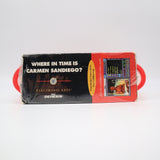 WHERE IN TIME IS CARMEN SANDIEGO? BIG BOX! - NEW & Factory Sealed with Authentic 3-Sided Seam! (Sega Genesis)