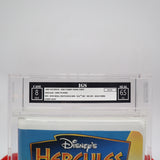 DISNEY'S HERCULES: ZERO TO HERO (SCREENER/DEMO TAPE!) IGS GRADED 8.0 BOX & 6.5 SEAL! NEW & Factory Sealed with Authentic H-Overlap Seam! (VHS)