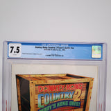 NINTENDO 64 N64 DONKEY KONG COUNTRY 2: DIDDY'S KONG QUEST PLAYER'S GUIDE - CGC GRADED 7.5