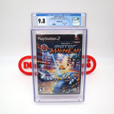 VEHICLE COMBAT LEAGUE / VCL Presents: MOTOR MAYHEM - CGC GRADED 9.8 A+! NEW & Factory Sealed! (PS2 PlayStation 2)