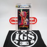 FLASH GORDON - IGS GRADED 6.5 BOX & 6.5 SEAL! NEW & Factory Sealed with Authentic V-Overlap Seam! (VHS)