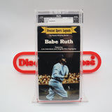 GREATEST SPORTS LEGENDS: BABE RUTH - IGS GRADED 7.5 BOX & 6.5 SEAL! NEW & Factory Sealed with Authentic H-Overlap Seam! (VHS)