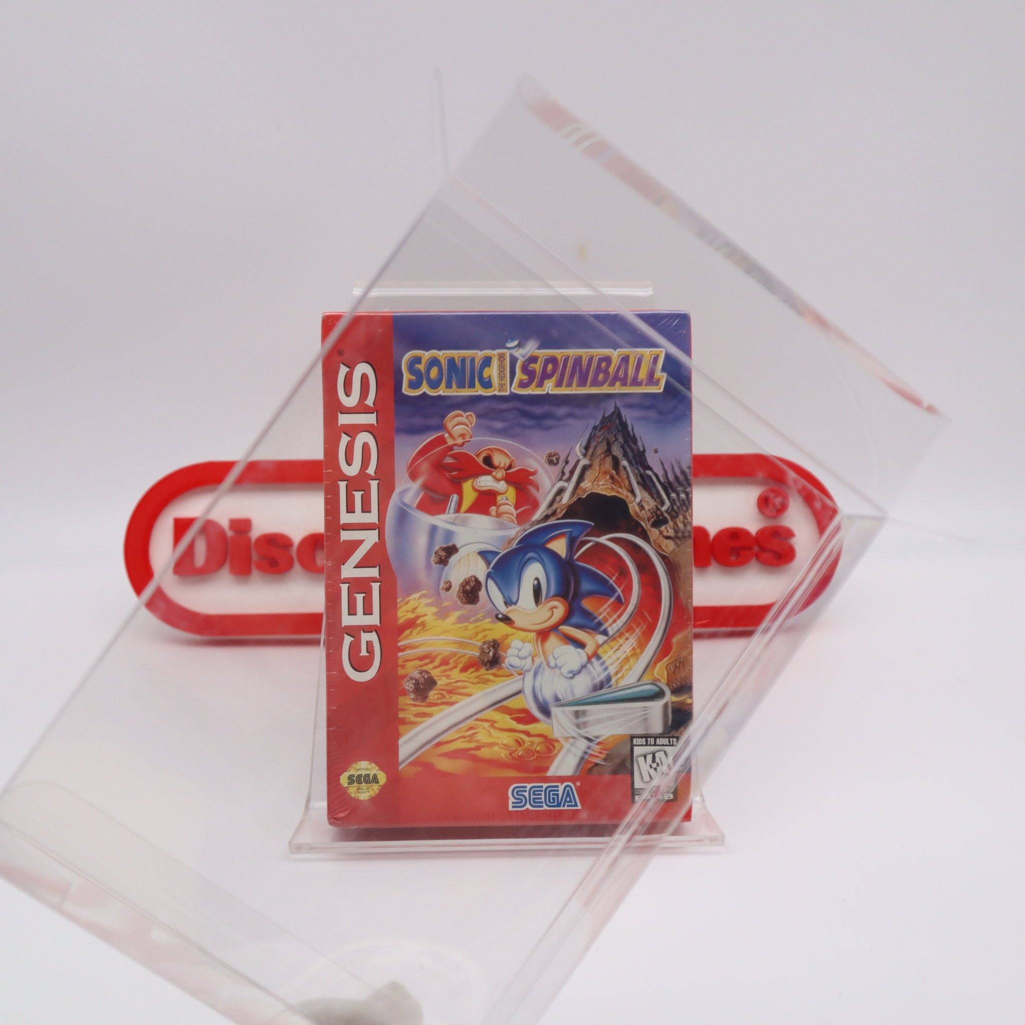 Sonic Spinball for 2024 Sega Genesis - Sealed